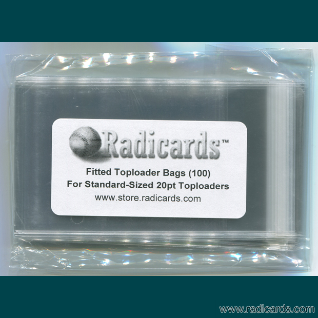 Fitted 20pt Toploader Bags (100) The Radicards™ Store