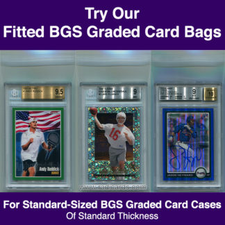 Fitted BGS Graded Card Bags