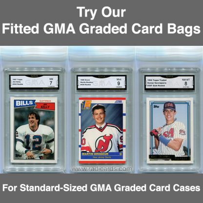 Fitted GMA Graded Card Bags