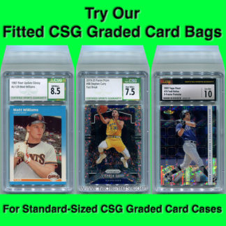 Fitted CSG Graded Card Bags